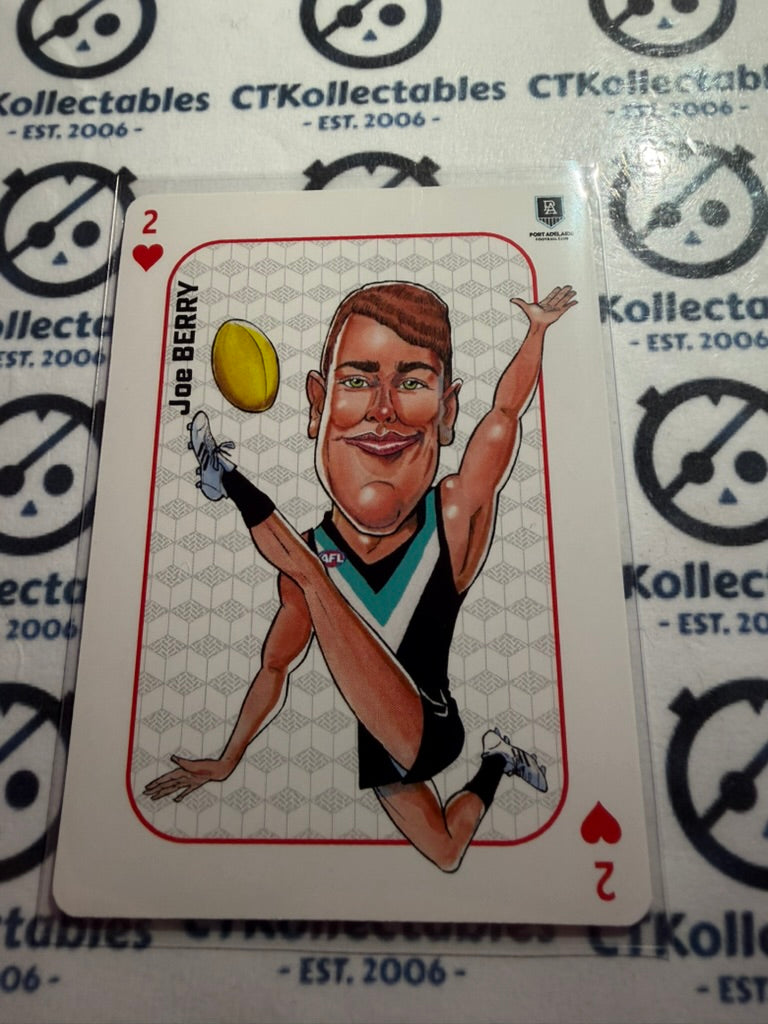 2026 Teamcoach AFL Wildcard Playing Cards Joe Berry Power