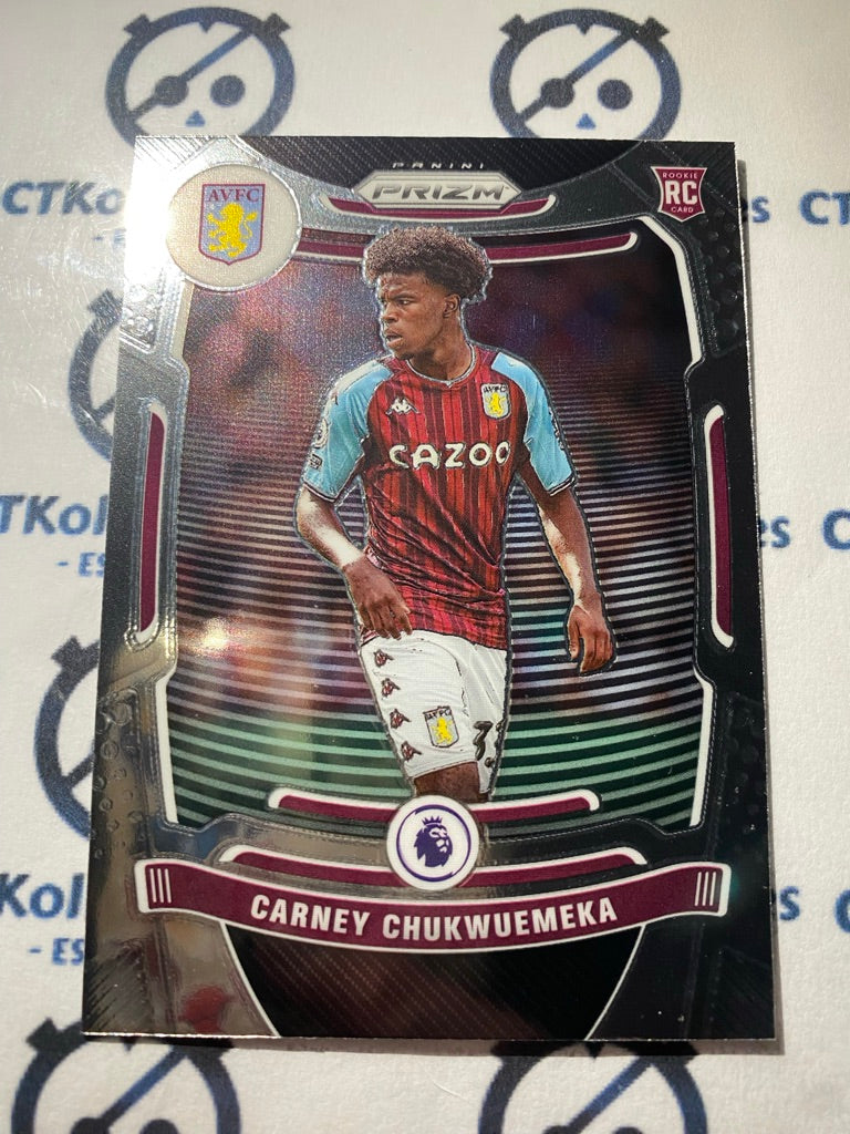 2021-22 Panini Prizm Premier League Soccer Base Rookie #134 Carney Chukwuemeka