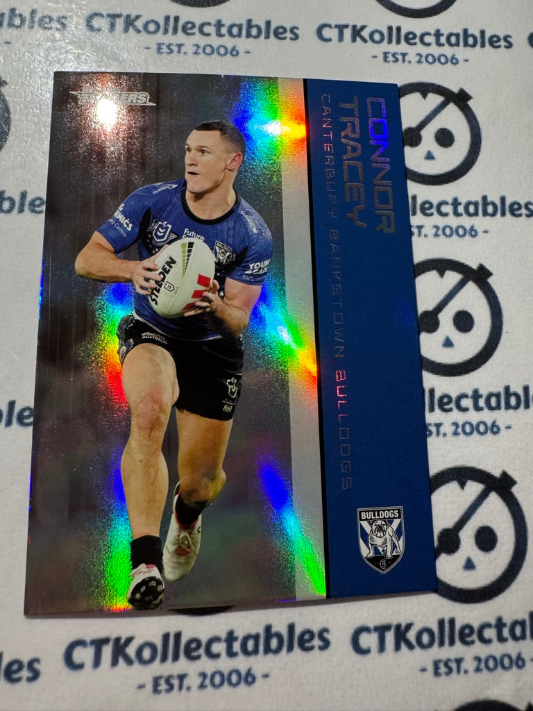 2025 NRL Traders Silver Parallel PS 027 CONNOR TRACEY BULLDOGS