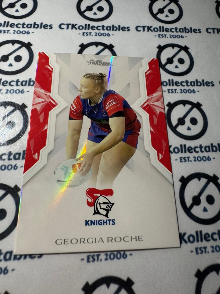 2025 NRL Traders NRWL WOMENS W 32 / 70 KNIGHTS GEORGIA ROCHE