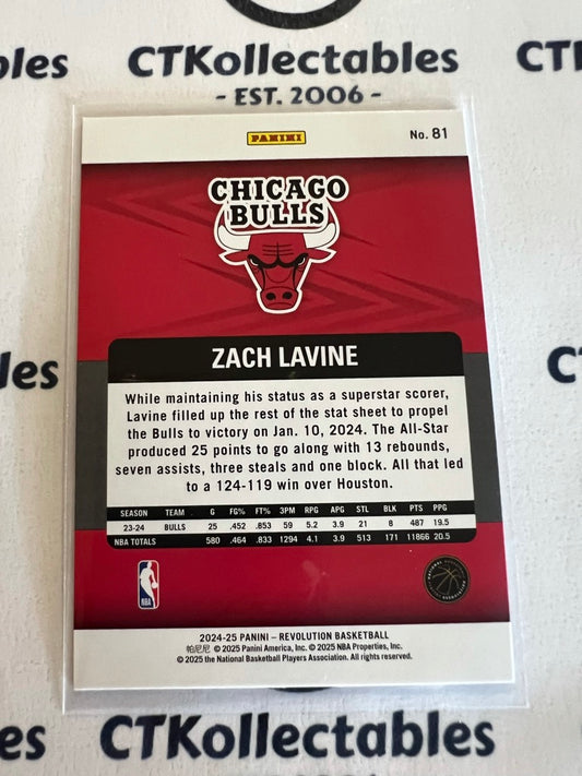 2024-25 NBA Panini Revolution Zach Lavine #81 Chicago Bulls
