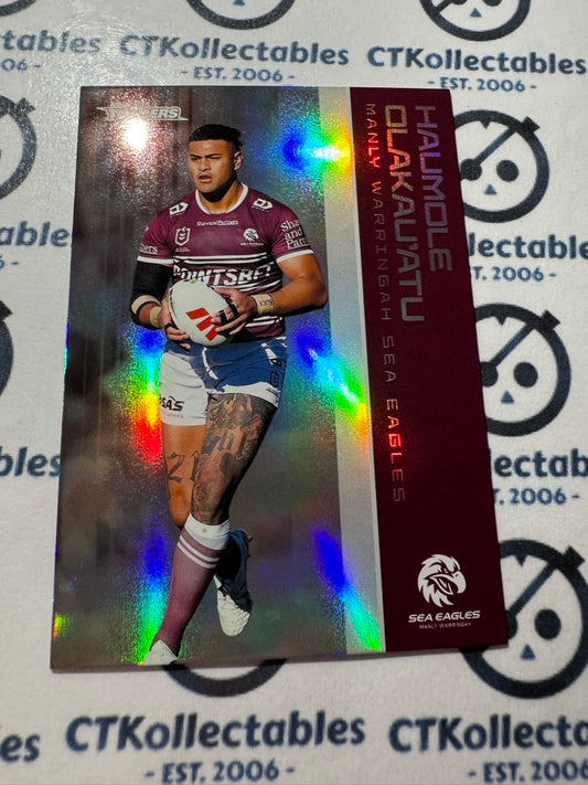 2025 NRL Traders Silver Parallel PS 060 HAUMOLE OLAKAU’ATU SEA EAGLES