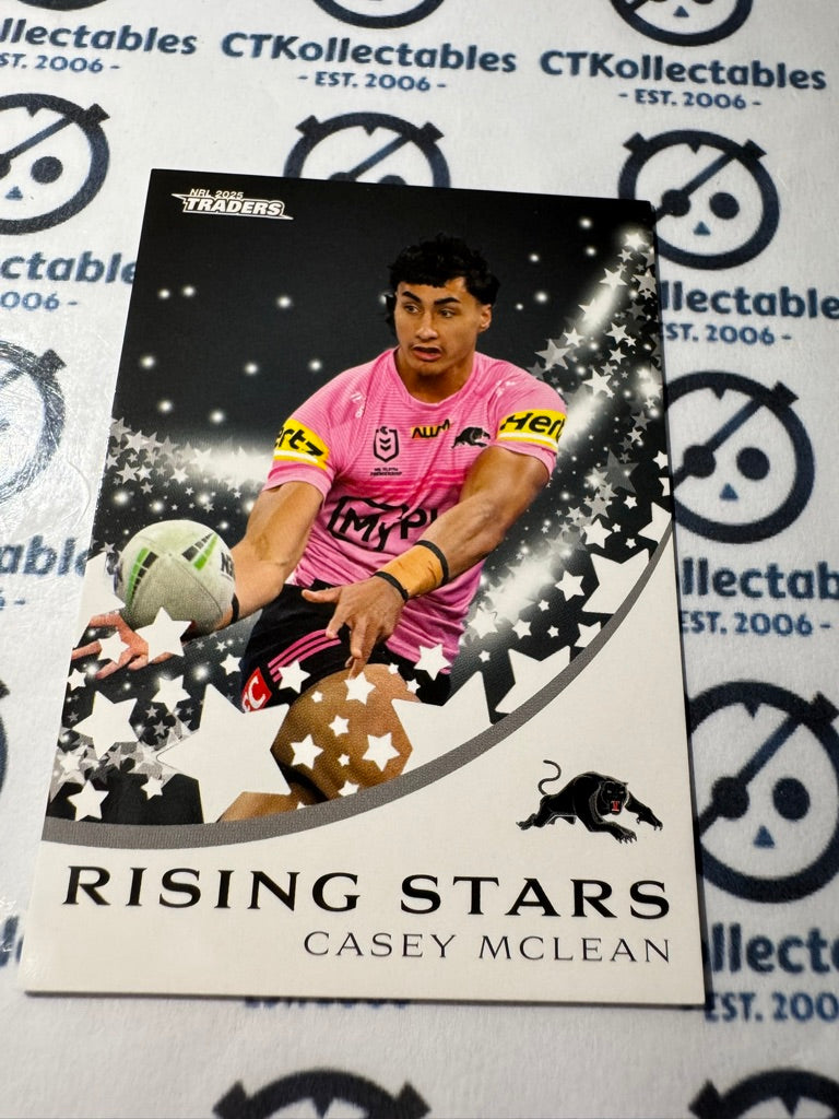 2025 NRL Traders Rising Stars RS 34 / 51 PANTHERS CASEY MCLEAN