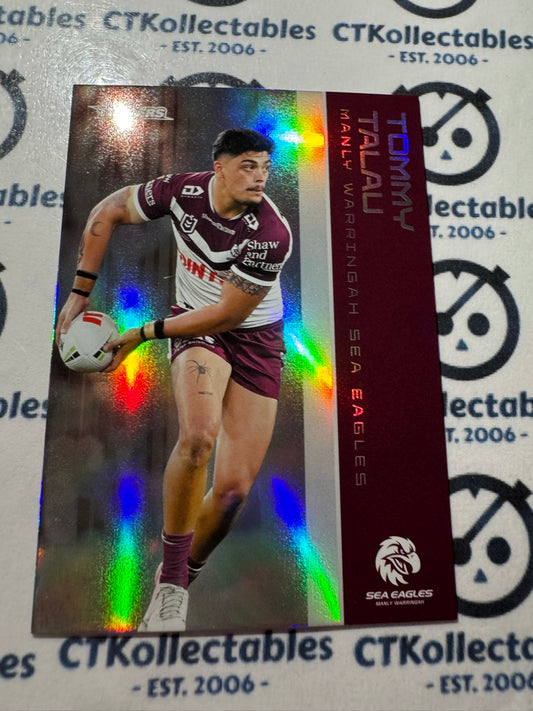 2025 NRL Traders Silver Parallel PS 061 TOMMY TALAU SEA EAGLES