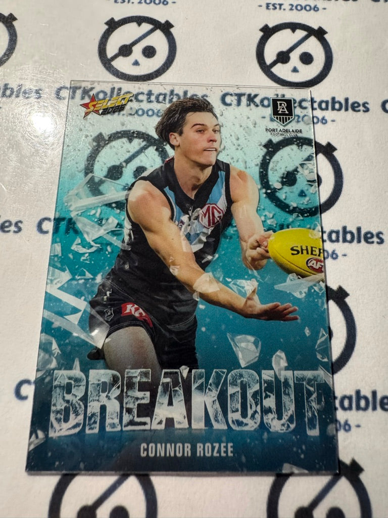 2025 AFL Footy Stars Breakout Connor Rozee #B64 Power