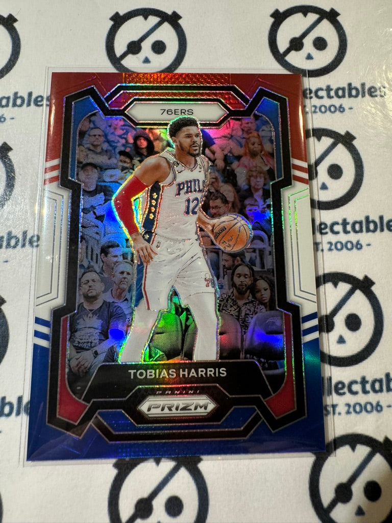 2023-24 NBA Panini Prizm PJ Washington J.r Red White Blue #117 Hornets