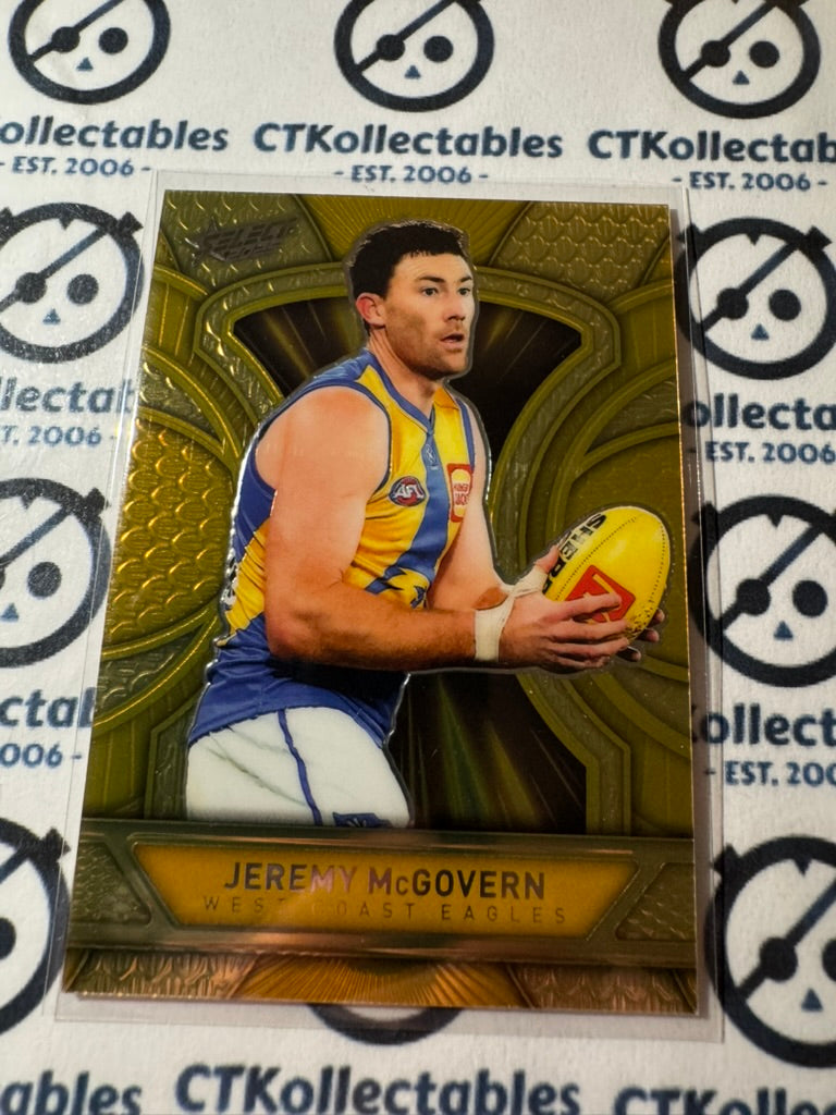 2025 AFL Footy Stars Luminous Jeremy Mcgovern Dragon Scales Gold #029/799