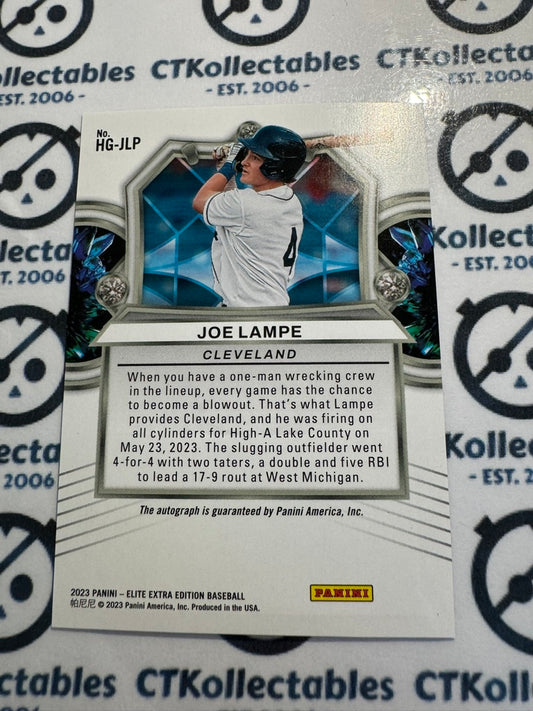 2023 Panini Baseball Elite Extra Joe Lampe Hidden Gems Auto #HG-JLP