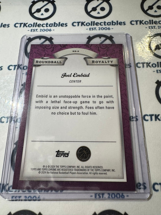 2023/24 Topps NBA Chrome Jaime Jaquez Jr. Silver Refractor #RR-9 76ers