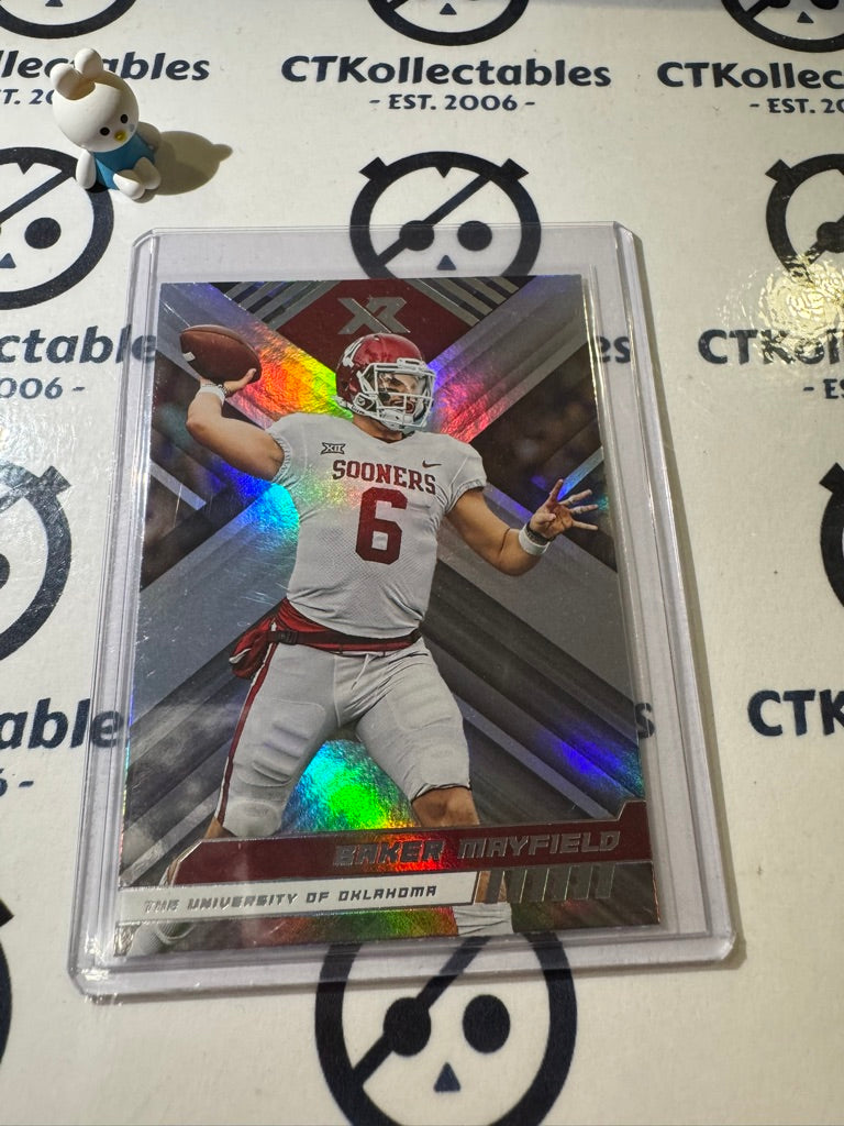 2023 NFL Panini Chronicles Draft Picks XR Baker Mayfield #6 OKC