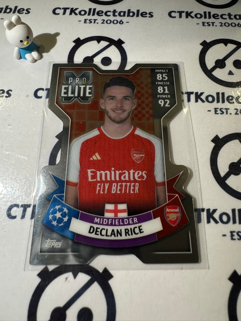 2023-24 TOPPS MATCH ATTAX DECLAN RICE DIE-CUT PRO ELITE #267
