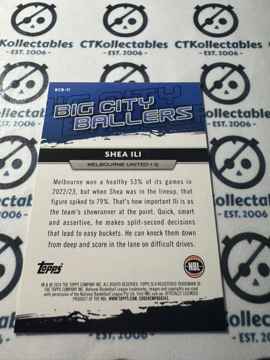 2023-24 Topps NBL Shea Ili Big City Ballers #BCB-11 United
