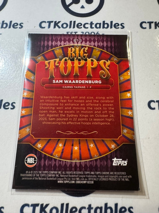 2024-25 Topps NBL Chrome SAM WAARDENBURG Big Topps BT-3