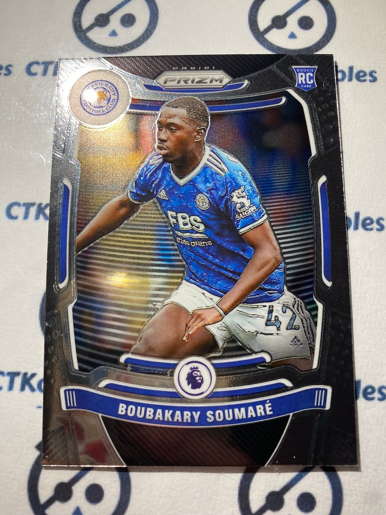2021-22 Panini Prizm Premier League Soccer Base Rookie #26 Boubakary Soumare RC