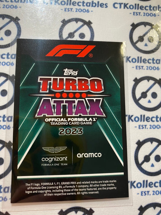 2023 Topps Turbo Attax F1 -Foil Fernando Alonso Superstar #284
