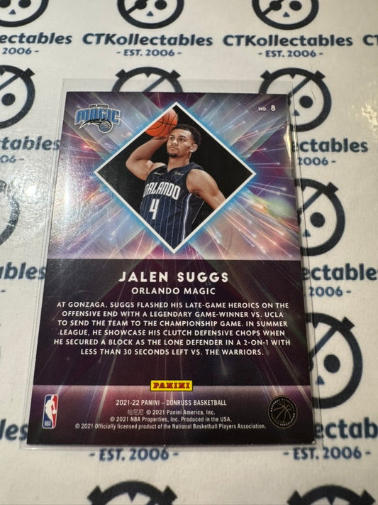 2021-22 NBA Donruss Jalen Suggs Great X-Pectations #8 magic