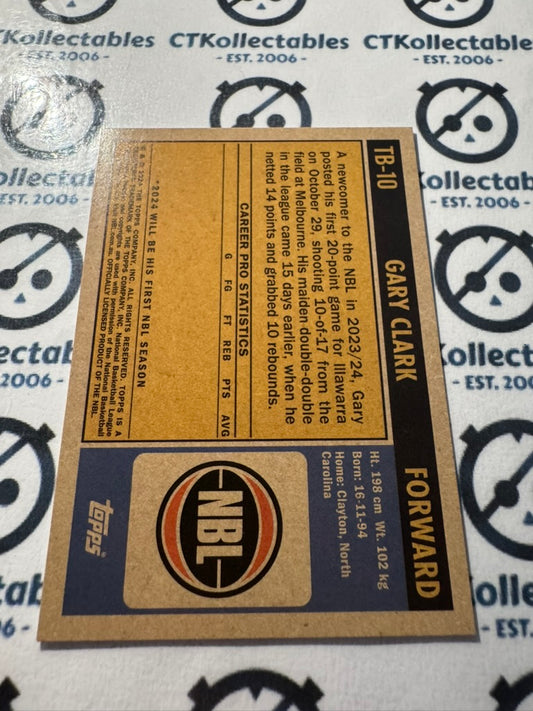 2023-24 Topps NBL Gary Clark 1971 Topps Throwback #TB-10 Hawks