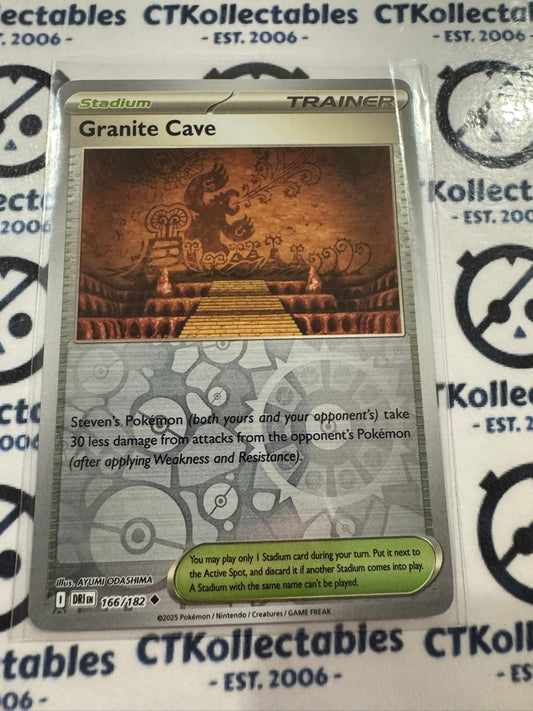Granite Cave Reverse Holo #166/182 Scarlet & Violet Destined Rivals