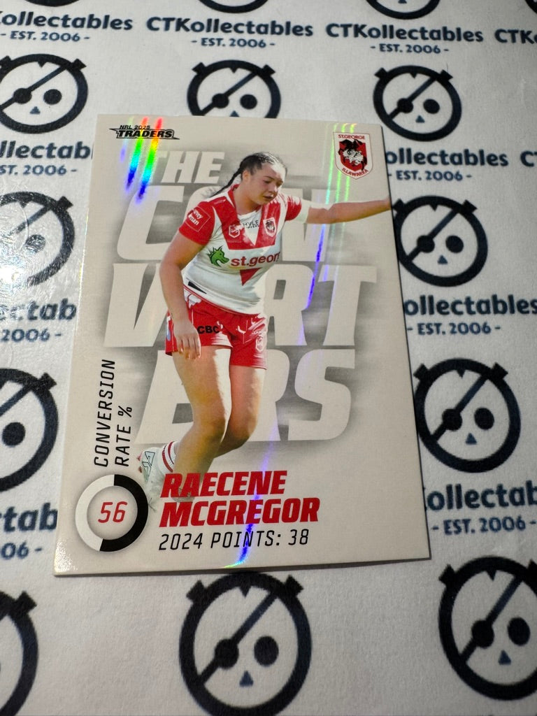 2025 NRL Traders The Converters TC 25 / 27 DRAGONS RAECENE MCGREGOR