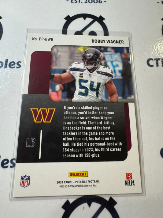 2024 NFL Prestige Bobby Wagner Prestigious Pros #PP-BWR Commanders