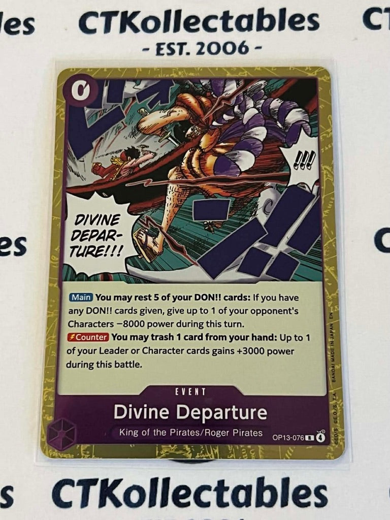 One Piece - Carrying on his will FOIL OP13-076 – Divine Departure – Rare