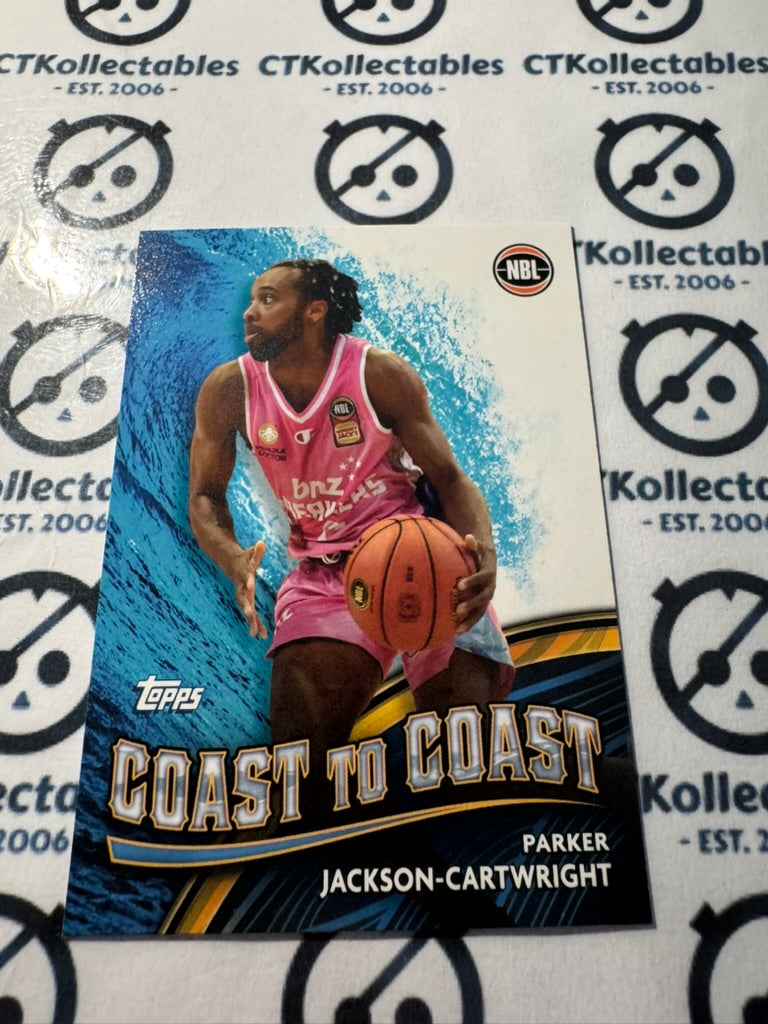 2023-24 Topps NBL Parker Jackson-Cartwright Coast to coast #CC-18 Breakersa