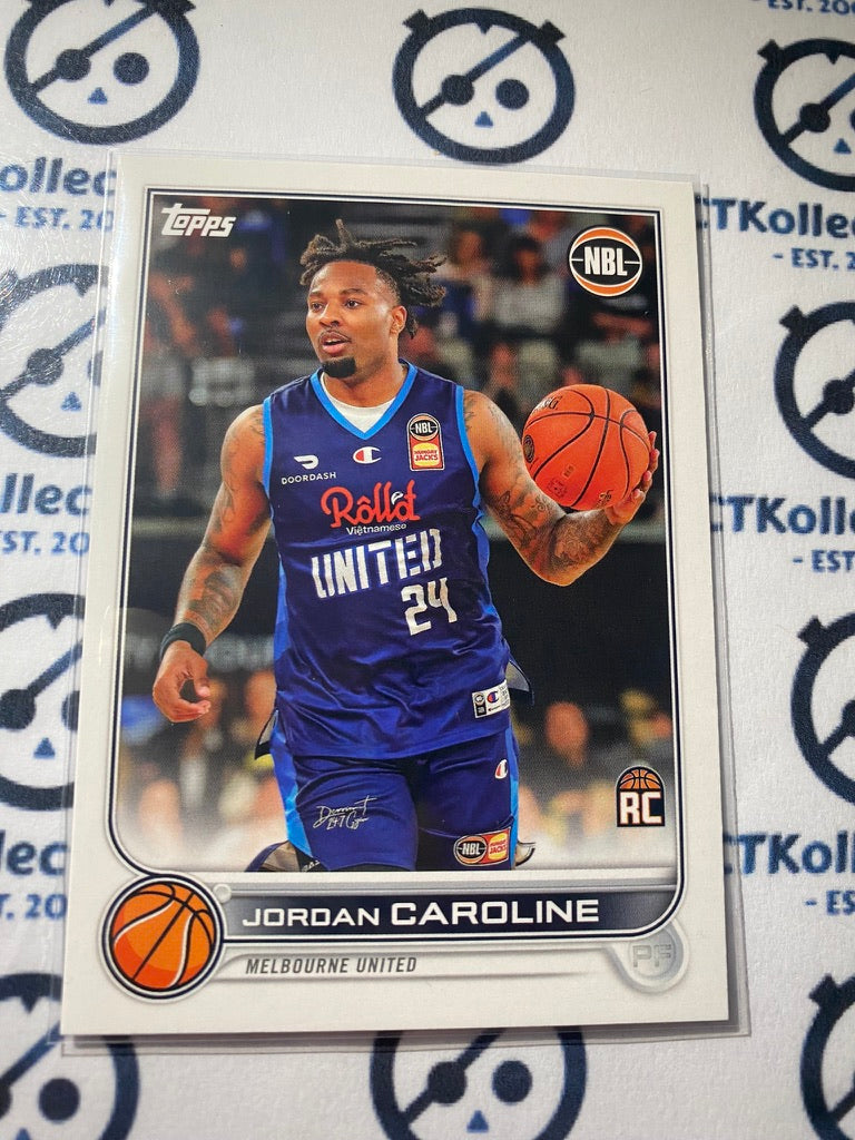 2022-23 Topps NBL Rookie Card - Jordan Caroline #42 RC