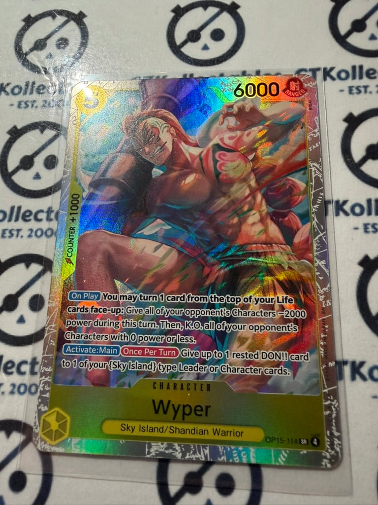 Wyper One Piece Adventure on Kami's Island op15-114 SR