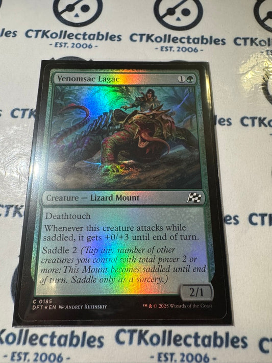 2025 Magic The Gathering AETHERDRIFT Venomsac Lagac # C 0185 Foil