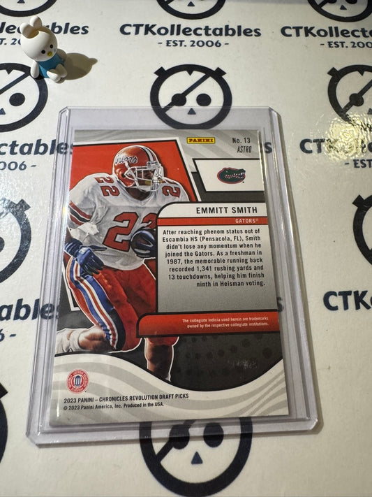 2023 NFL Panini Chronicles Draft Picks Revolution Emmitt Smith ASTRO #13 Cowboys