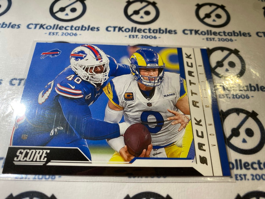 2023 NFL Panini Score Von Miller Sack Attack #15 Bills
