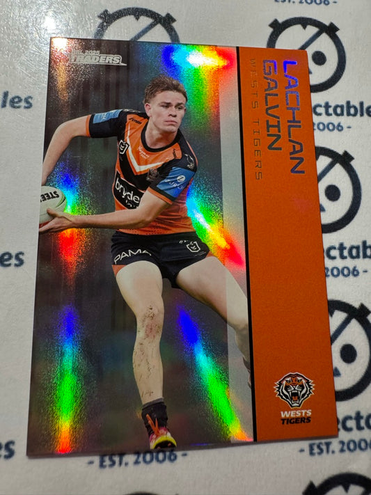 2025 NRL Traders Silver Parallel PS 149  LACHLAN GALVIN WESTS TIGERS