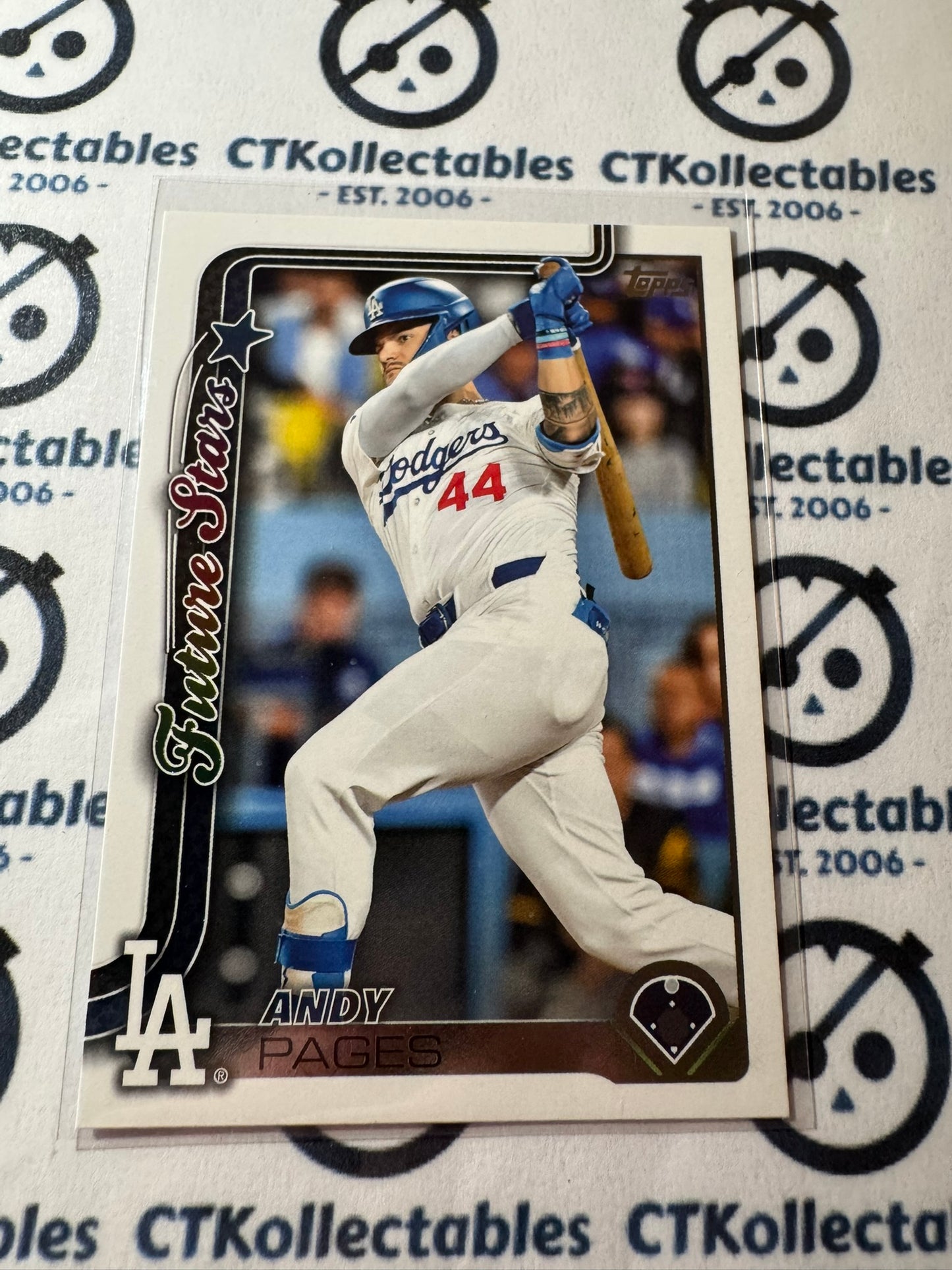 2025 Topps Series 2 Baseball Andy Pages Future Stars #388 Dodgers