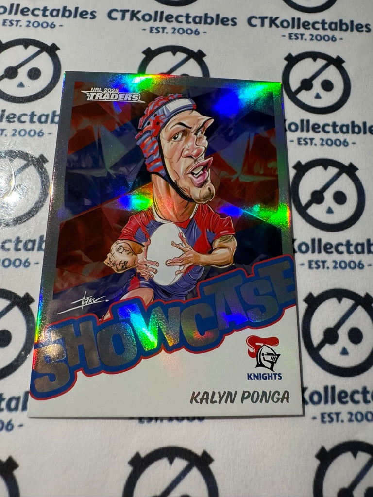 2025 NRL Traders Showcase S 10 / 18 KNIGHTS KALYN PONGA
