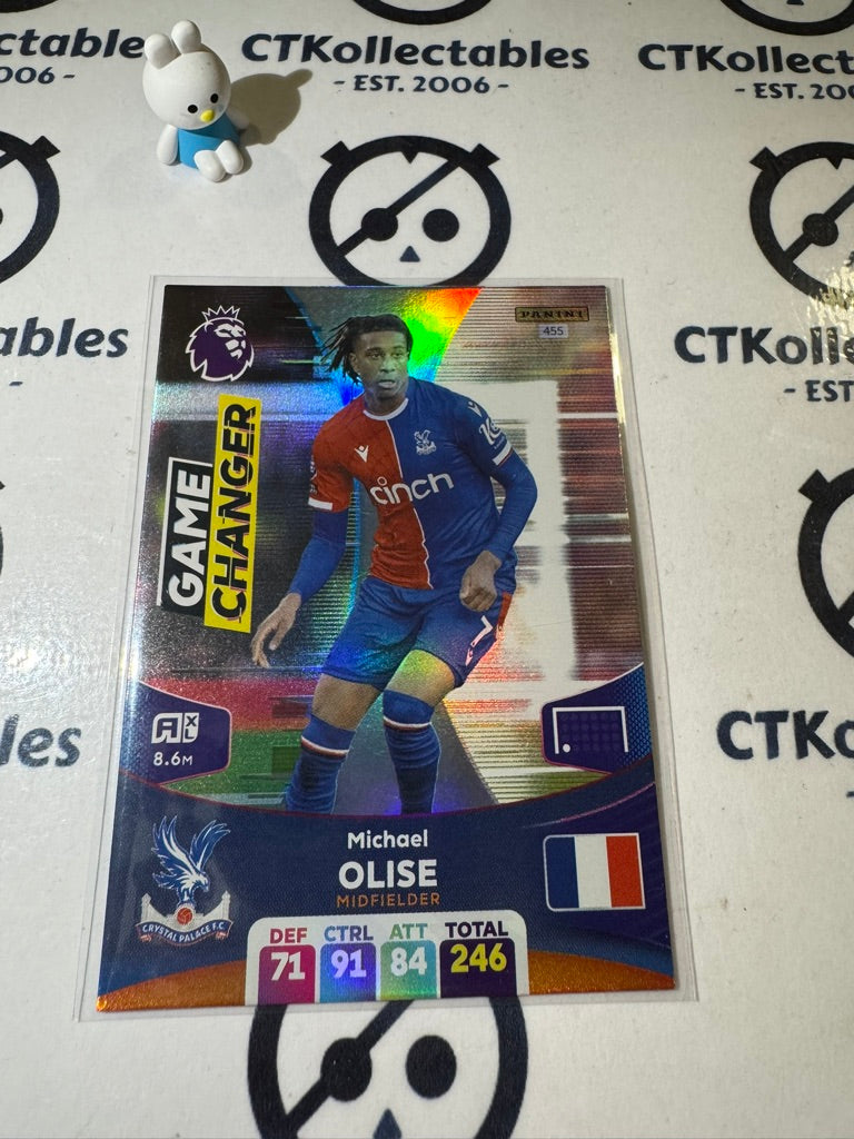 2024 PANINI ADRENALIN XL MICHAEL OLISE #455 GAME CHANGER SOCCER CARD