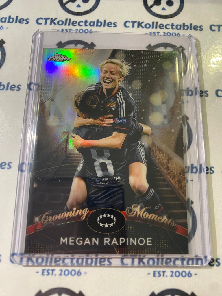 2022-23 Topps Chrome UEFA Women’s Megan Rapinoe Crowning Moments #CM-7