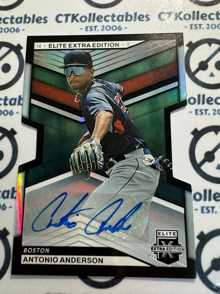 2023 Panini Baseball Elite Extra #86 Antonio Anderson Die Cut Auto #142/399