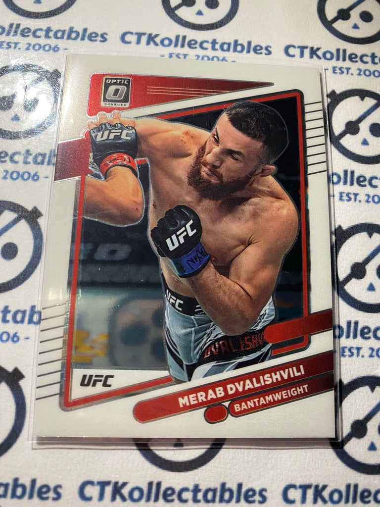 2022 UFC Panini Optic Base #85 Merab Dvalishvili - Bantamweight