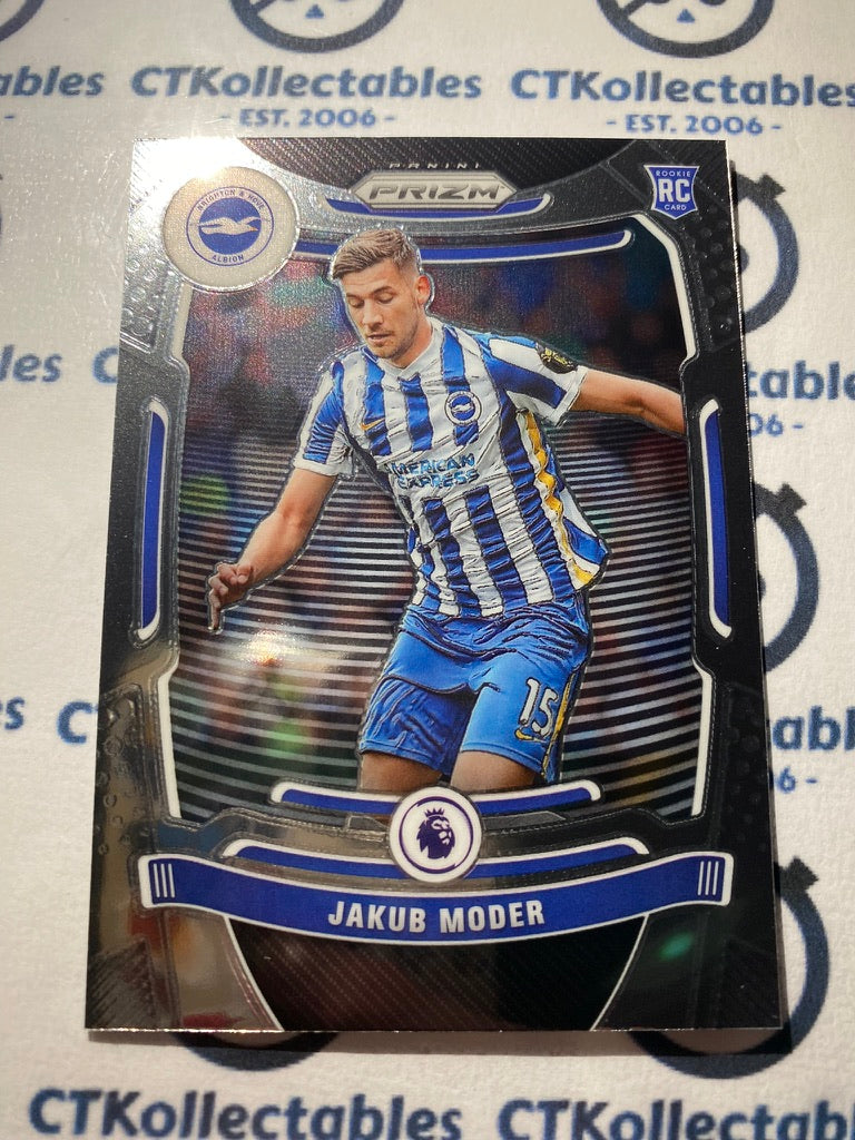 2021-22 Panini Prizm Premier League Soccer Base Rookie #191 Jakub Moder