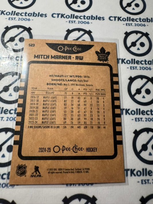 2024-25 O-Pee-Chee Hockey RETRO #523 Mitch Marner Toronto Maple Leafs