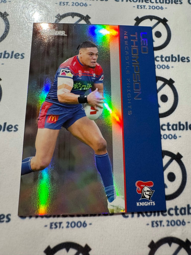 2025 NRL Traders Silver Parallel PS 081 LEO THOMPSON KNIGHTS