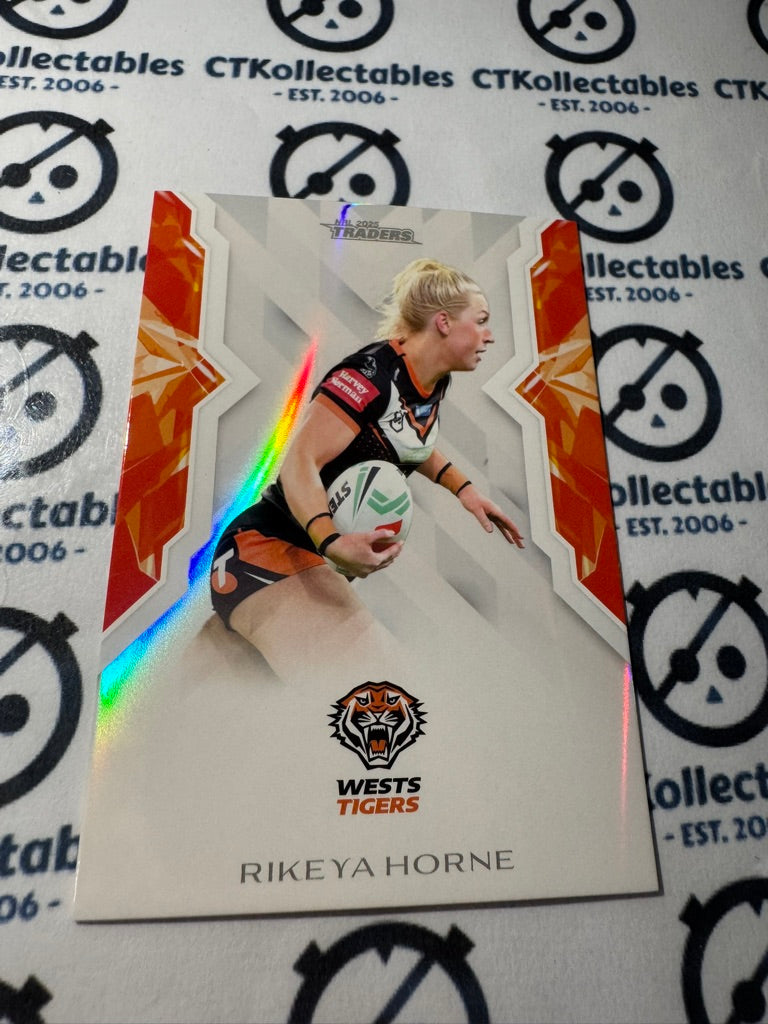 2025 NRL Traders NRWL WOMENS W 66 / 70 WESTS TIGERS RIKEYA HORNE