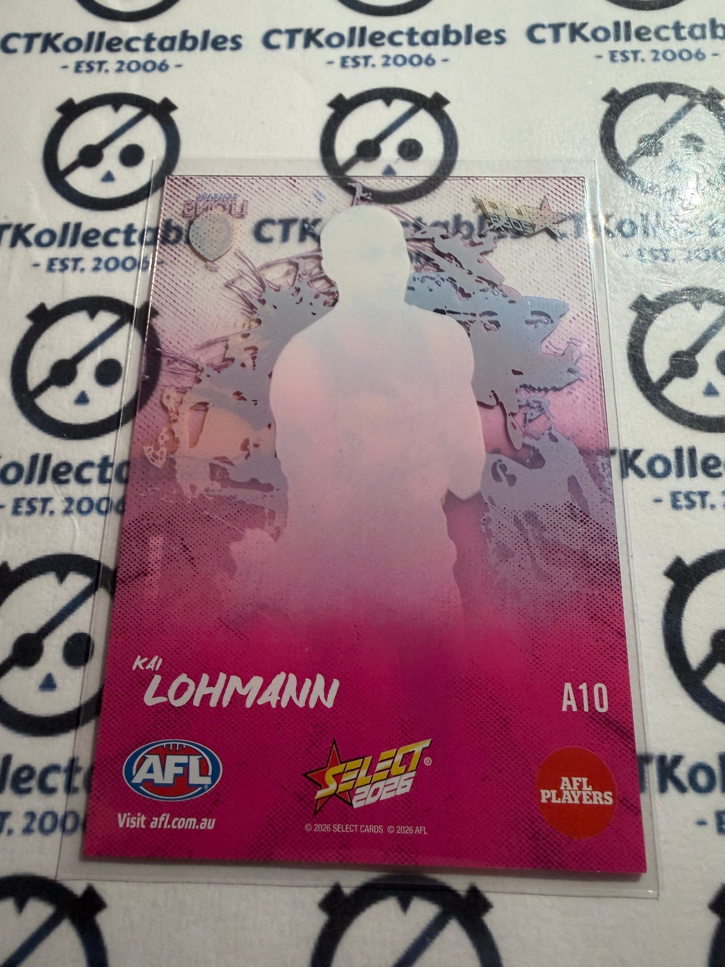 2026 Select AFL Footy Stars ACETATE #A10 Kai Lohmann Lions