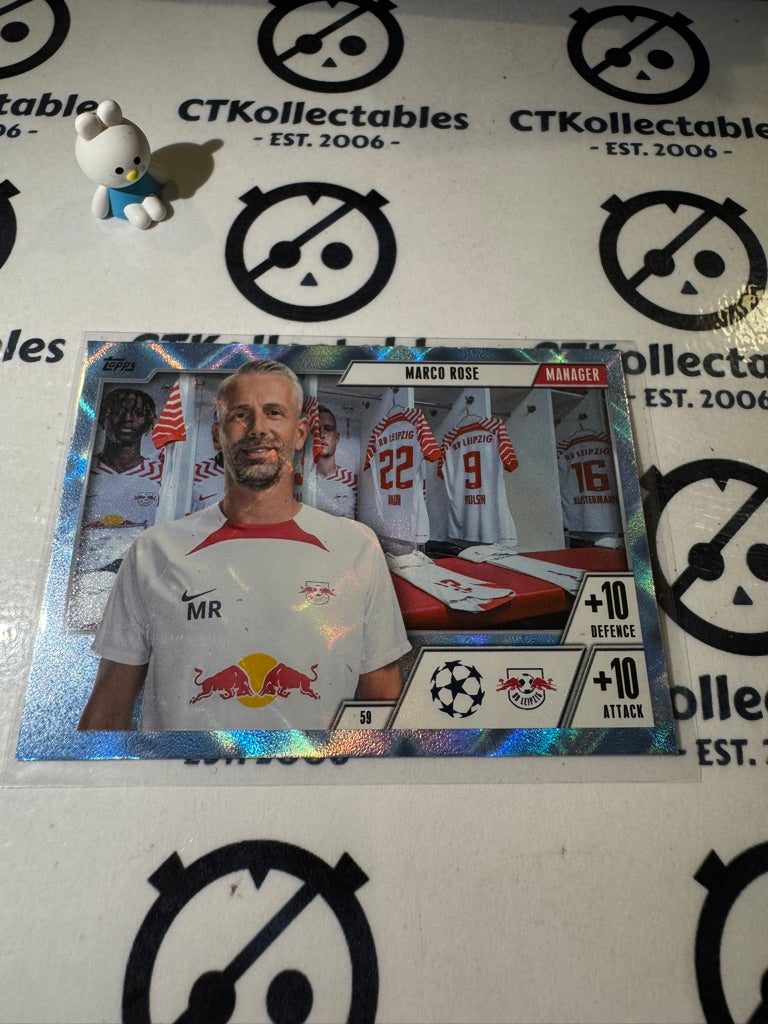 2023-24 TOPPS MATCH ATTAX MARCO ROSE CRYSTAL BLUE #59