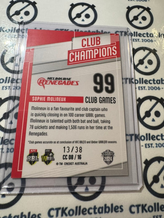 2024/25 TLA Cricket Traders Sophie Molineux Club Champions Priority #13/38