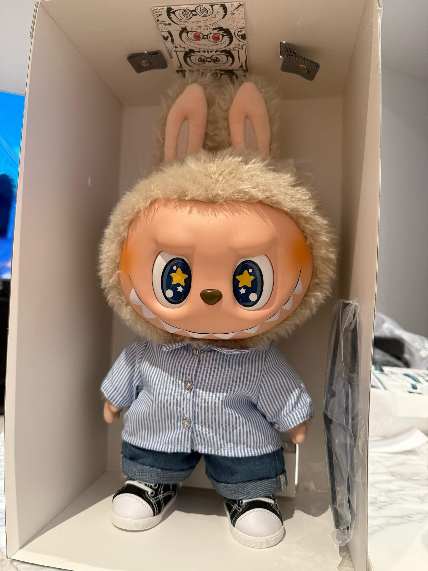 The Monsters LABUBU Flip with Me Vinyl Plush Doll