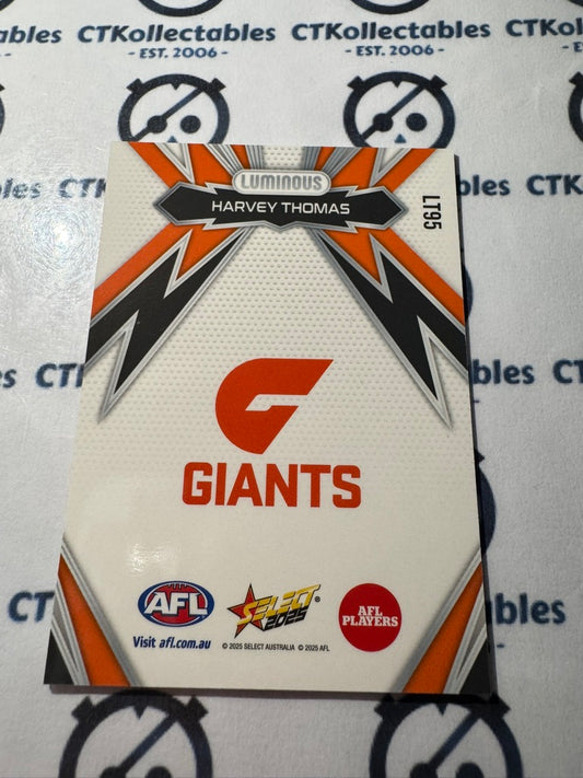 2025 AFL Footy Stars Thunderbolt LT95 Harvey Thomas Giants