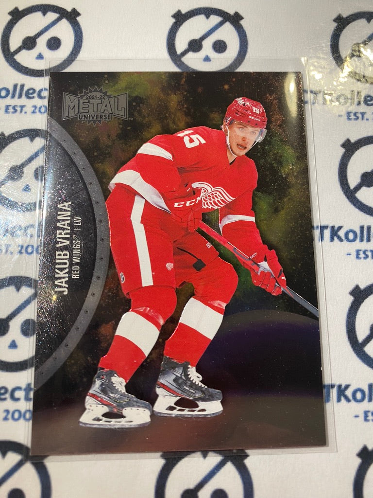 2021/22 Skybox NHL Metal Universe Base Jakub Vrana #18 Red Wings