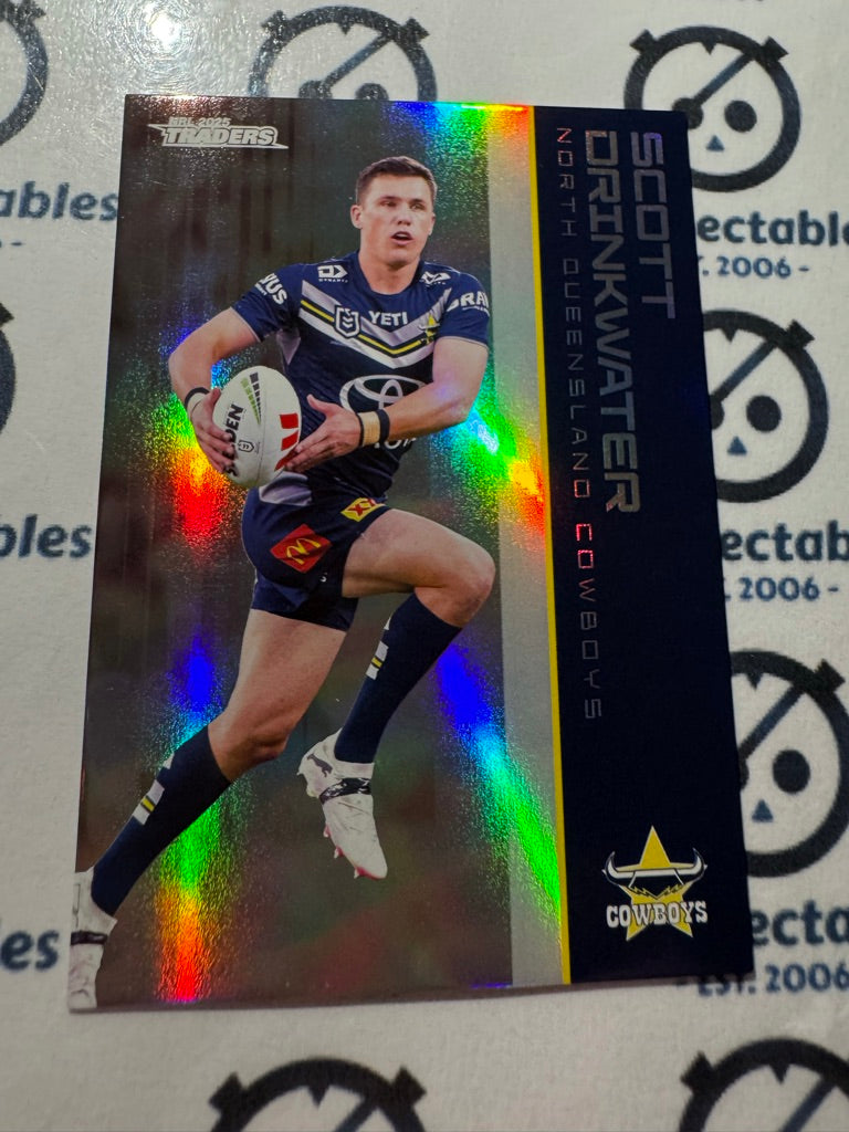 2025 NRL Traders Silver Parallel PS 085 SCOTT DRINKWATER COWBOYS