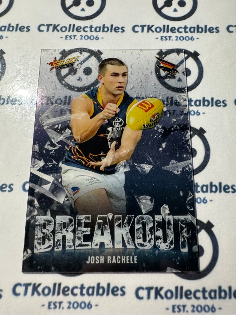 2025 AFL Footy Stars Breakout Josh Rachelle #B3 Crows